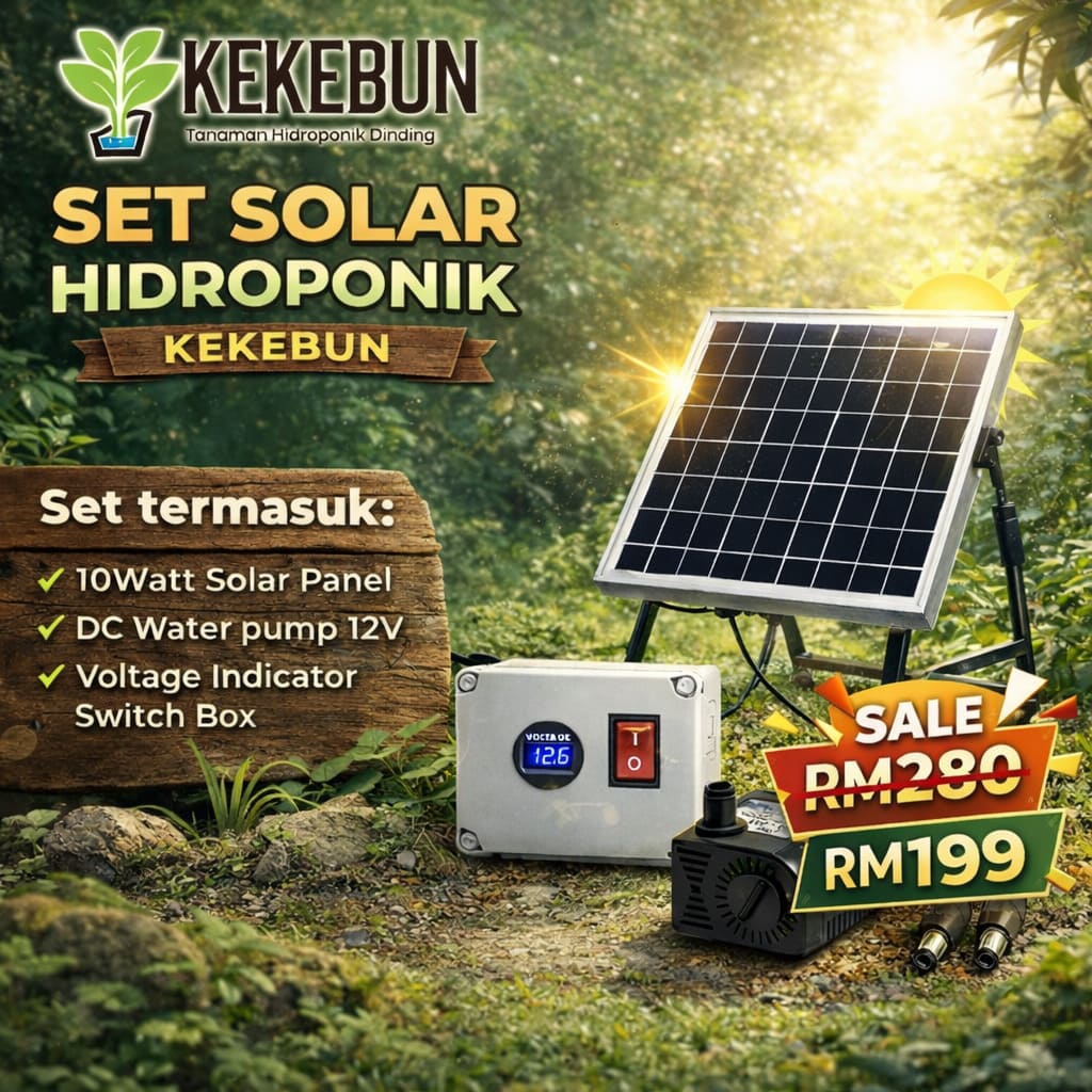 Set-solar-hidroponik